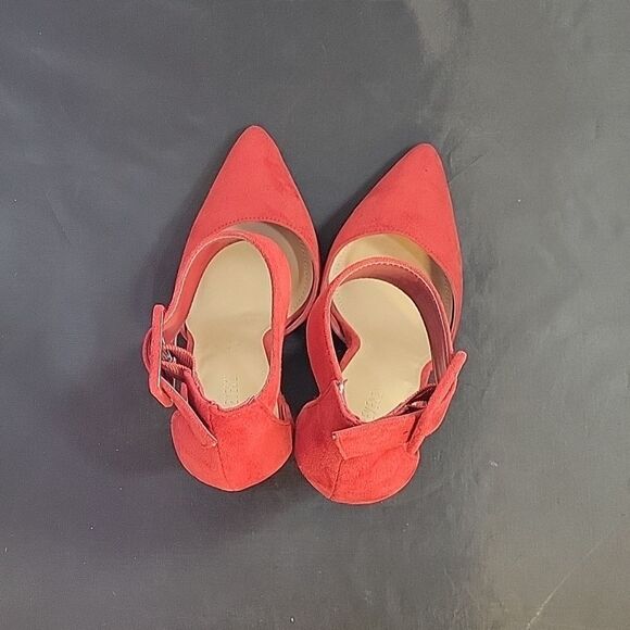 BRAND NEW FOREVER 21 FAUX SUEDE BLOCK HEELS PUMP - Picture 7 of 15